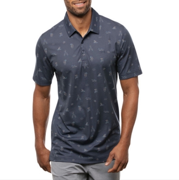 Travis Mathew Shirts Travis Mathew Dress To Impress Polo Shirt Mood